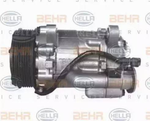 BEHR HELLA Service 8FK 351 128-031 - Компресор, кондиціонер autocars.com.ua