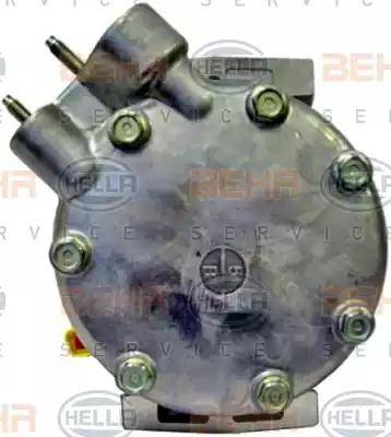 BEHR HELLA Service 8FK 351 128-051 - Компресор, кондиціонер autocars.com.ua