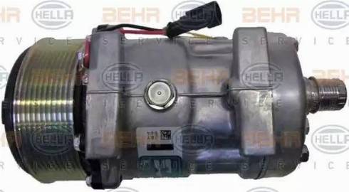 BEHR HELLA Service 8FK 351 128-121 - Компресор, кондиціонер autocars.com.ua