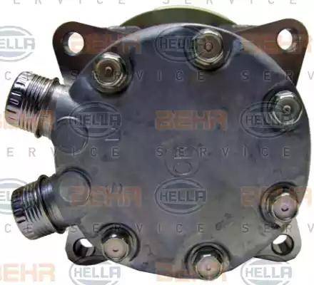 BEHR HELLA Service 8FK 351 128-161 - Компресор, кондиціонер autocars.com.ua