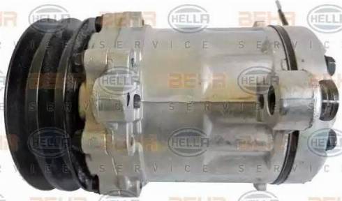 BEHR HELLA Service 8FK 351 128-501 - Компресор, кондиціонер autocars.com.ua