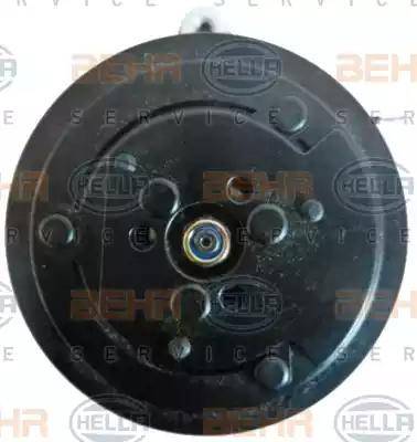 BEHR HELLA Service 8FK 351 128-501 - Компресор, кондиціонер autocars.com.ua