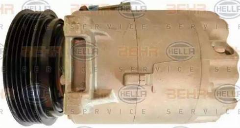 BEHR HELLA Service 8FK 351 128-541 - Компресор, кондиціонер autocars.com.ua