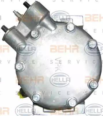 BEHR HELLA Service 8FK 351 128-551 - Компресор, кондиціонер autocars.com.ua