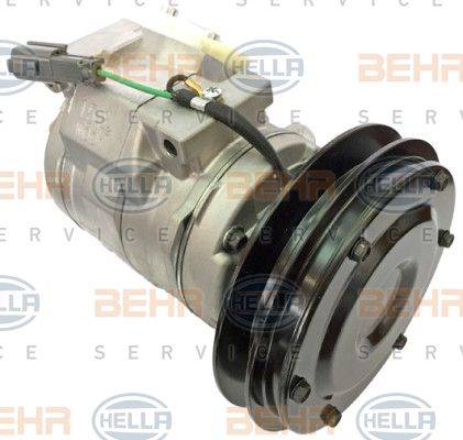 BEHR HELLA Service 8FK 351 128-671 - Компресор, кондиціонер autocars.com.ua