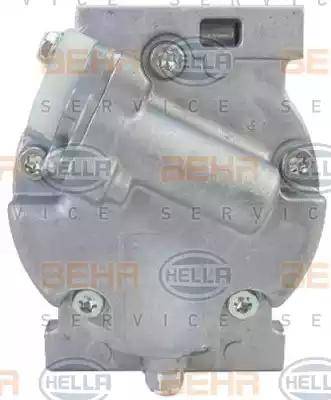 BEHR HELLA Service 8FK 351 129-091 - Компресор, кондиціонер autocars.com.ua