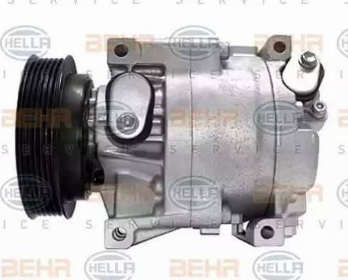 BEHR HELLA Service 8FK 351 129-591 - Компресор, кондиціонер autocars.com.ua