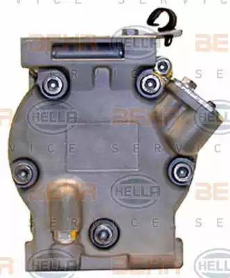 BEHR HELLA Service 8FK 351 129-601 - Компресор, кондиціонер autocars.com.ua