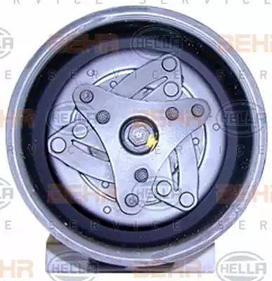 BEHR HELLA Service 8FK 351 129-601 - Компресор, кондиціонер autocars.com.ua