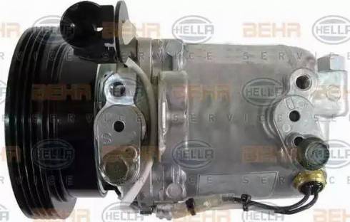 BEHR HELLA Service 8FK 351 131-011 - Компресор, кондиціонер autocars.com.ua