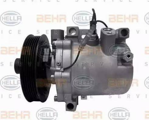 BEHR HELLA Service 8FK 351 131-641 - Компресор, кондиціонер autocars.com.ua