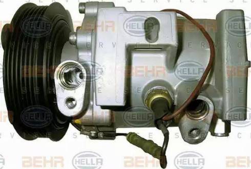 BEHR HELLA Service 8FK 351 131-641 - Компресор, кондиціонер autocars.com.ua