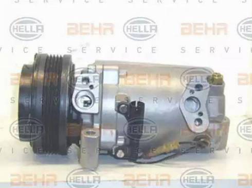 BEHR HELLA Service 8FK 351 131-651 - Компресор, кондиціонер autocars.com.ua