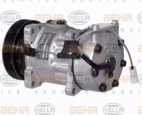 BEHR HELLA Service 8FK 351 132-241 - Компресор, кондиціонер autocars.com.ua