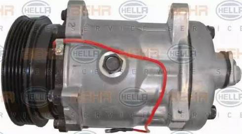 BEHR HELLA Service 8FK 351 132-761 - Компресор, кондиціонер autocars.com.ua