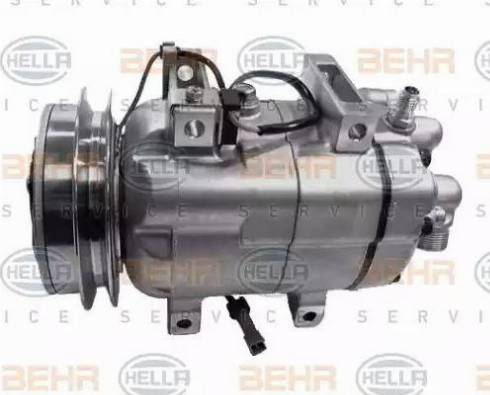 BEHR HELLA Service 8FK 351 133-341 - Компресор, кондиціонер autocars.com.ua