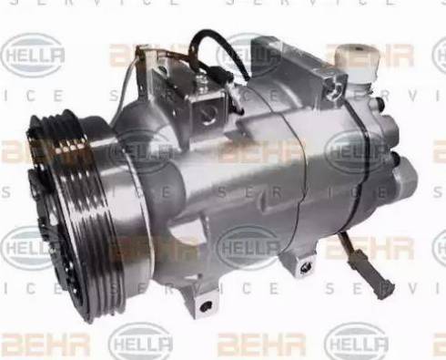 BEHR HELLA Service 8FK 351 133-351 - Компресор, кондиціонер autocars.com.ua