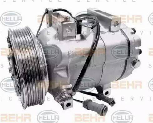 BEHR HELLA Service 8FK 351 133-371 - Компресор, кондиціонер autocars.com.ua