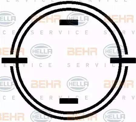 BEHR HELLA Service 8FK 351 133-911 - Компрессор кондиционера autodnr.net