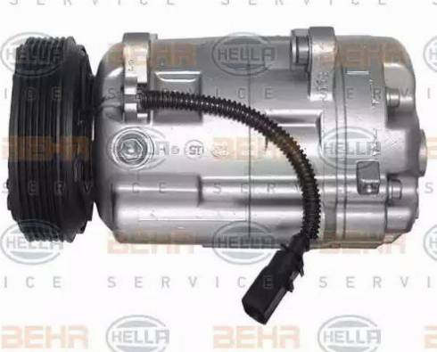 BEHR HELLA Service 8FK 351 133-941 - Компресор, кондиціонер autocars.com.ua