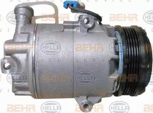 BEHR HELLA Service 8FK 351 134-261 - Компресор, кондиціонер autocars.com.ua