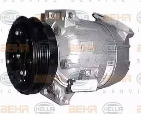 BEHR HELLA Service 8FK 351 134-271 - Компресор, кондиціонер autocars.com.ua