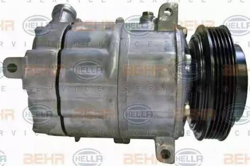 BEHR HELLA Service 8FK 351 134-301 - Компресор, кондиціонер autocars.com.ua