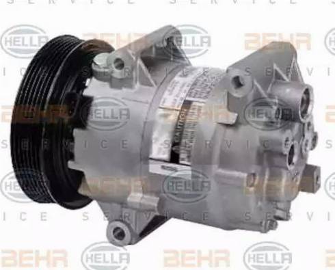 BEHR HELLA Service 8FK 351 134-451 - Компресор, кондиціонер autocars.com.ua