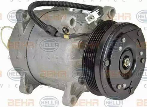 BEHR HELLA Service 8FK 351 134-631 - Компресор, кондиціонер autocars.com.ua