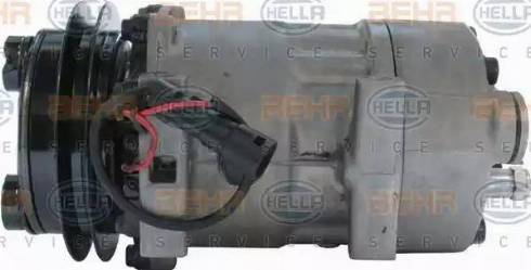 BEHR HELLA Service 8FK 351 134-691 - Компресор, кондиціонер autocars.com.ua