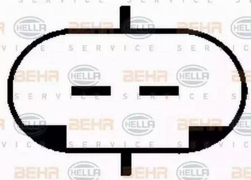 BEHR HELLA Service 8FK 351 134-761 - Компресор, кондиціонер autocars.com.ua