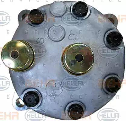 BEHR HELLA Service 8FK 351 134-871 - Компресор, кондиціонер autocars.com.ua