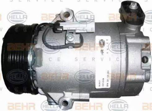 BEHR HELLA Service 8FK 351 135-281 - Компрессор кондиционера autodnr.net