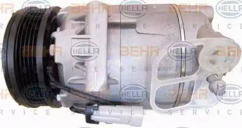 BEHR HELLA Service 8FK 351 135-291 - Компресор, кондиціонер autocars.com.ua