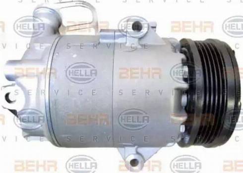 BEHR HELLA Service 8FK 351 135-291 - Компресор, кондиціонер autocars.com.ua