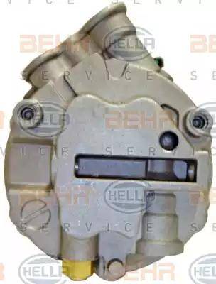 BEHR HELLA Service 8FK 351 135-521 - Компресор, кондиціонер autocars.com.ua