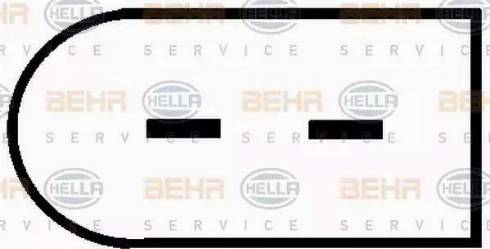 BEHR HELLA Service 8FK 351 135-681 - Компресор, кондиціонер autocars.com.ua