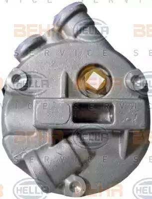 BEHR HELLA Service 8FK 351 135-791 - Компресор, кондиціонер autocars.com.ua