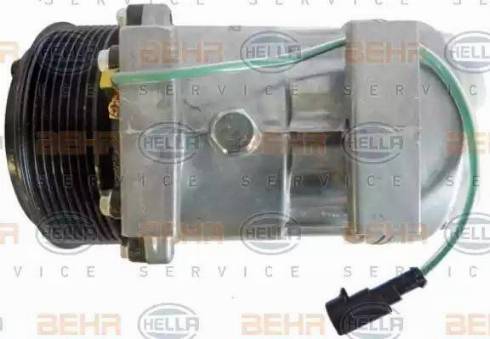 BEHR HELLA Service 8FK 351 135-991 - Компресор, кондиціонер autocars.com.ua