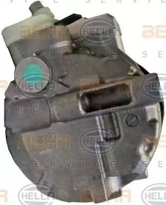 BEHR HELLA Service 8FK 351 176-041 - Компресор, кондиціонер autocars.com.ua