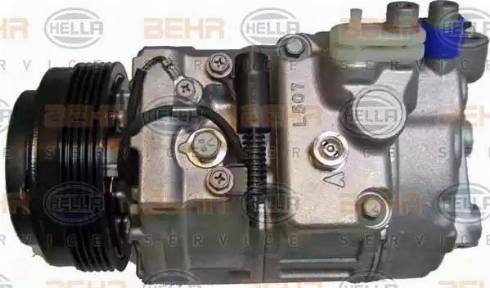 BEHR HELLA Service 8FK 351 176-171 - Компресор, кондиціонер autocars.com.ua