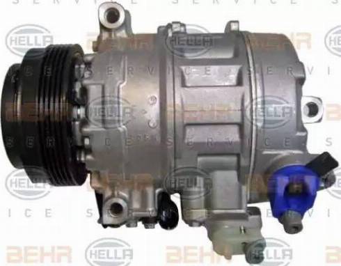 BEHR HELLA Service 8FK 351 176-171 - Компресор, кондиціонер autocars.com.ua