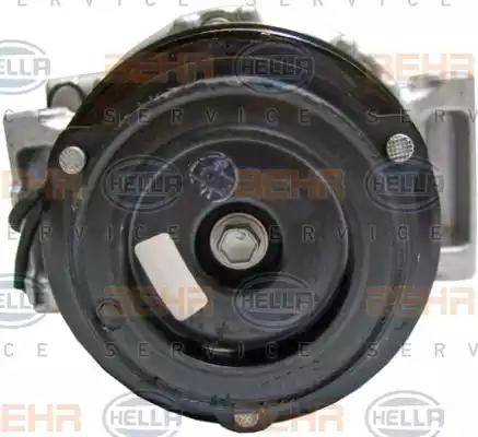 BEHR HELLA Service 8FK 351 176-181 - Компресор, кондиціонер autocars.com.ua