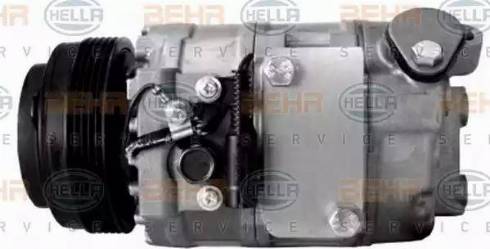 BEHR HELLA Service 8FK 351 176-501 - Компресор, кондиціонер autocars.com.ua