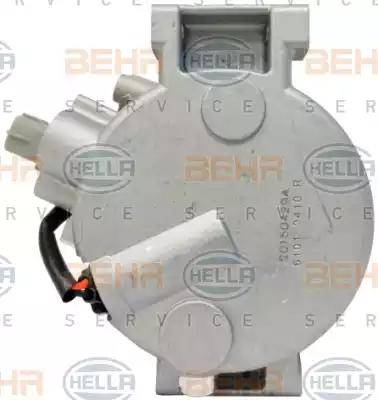 BEHR HELLA Service 8FK 351 176-701 - Компресор, кондиціонер autocars.com.ua