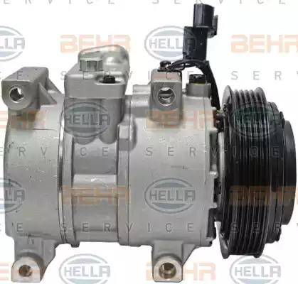 BEHR HELLA Service 8FK 351 272-081 - Компресор, кондиціонер autocars.com.ua