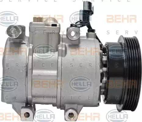 BEHR HELLA Service 8FK 351 272-141 - Компресор, кондиціонер autocars.com.ua