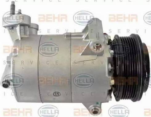 BEHR HELLA Service 8FK 351 272-191 - Компресор, кондиціонер autocars.com.ua