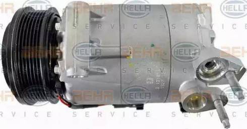 BEHR HELLA Service 8FK 351 272-191 - Компресор, кондиціонер autocars.com.ua