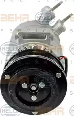 BEHR HELLA Service 8FK 351 272-191 - Компресор, кондиціонер autocars.com.ua